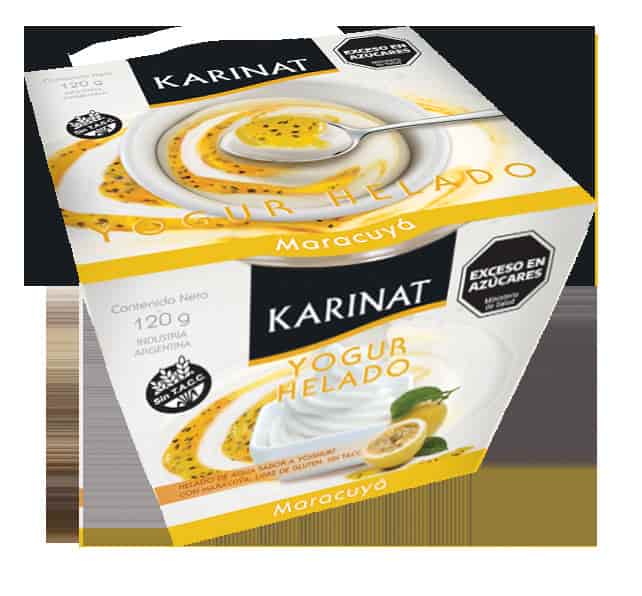 YOGURT HELADO MARACUYA X320GR KARINAT