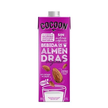 LECHE ALMENDRA SIN AZUCAR X1L COCOON