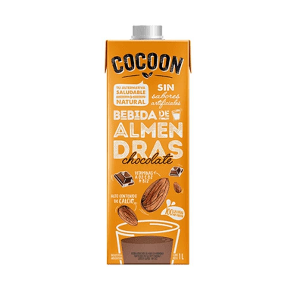 LECHE ALMENDRA CHOCOLATE X1L COCOON