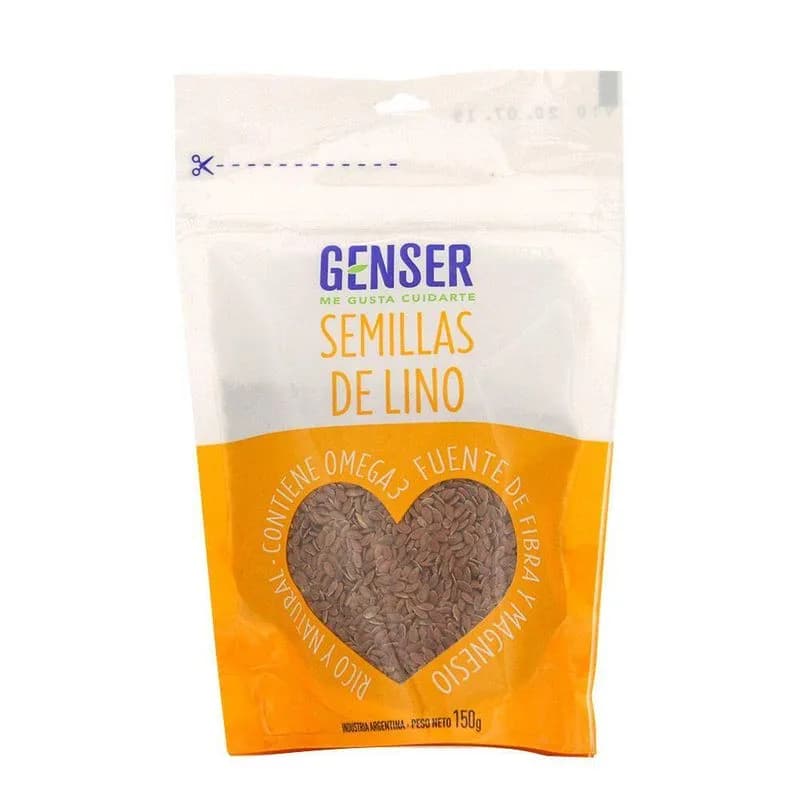 **SEMILLAS DE LINO DOYPACK X150GR GENSER