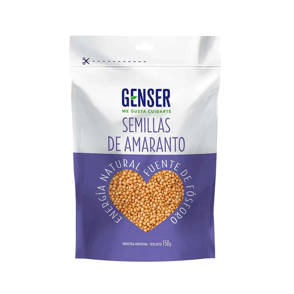 **SEMILLAS DE AMARANTO DOYPACK X150GR GENSER