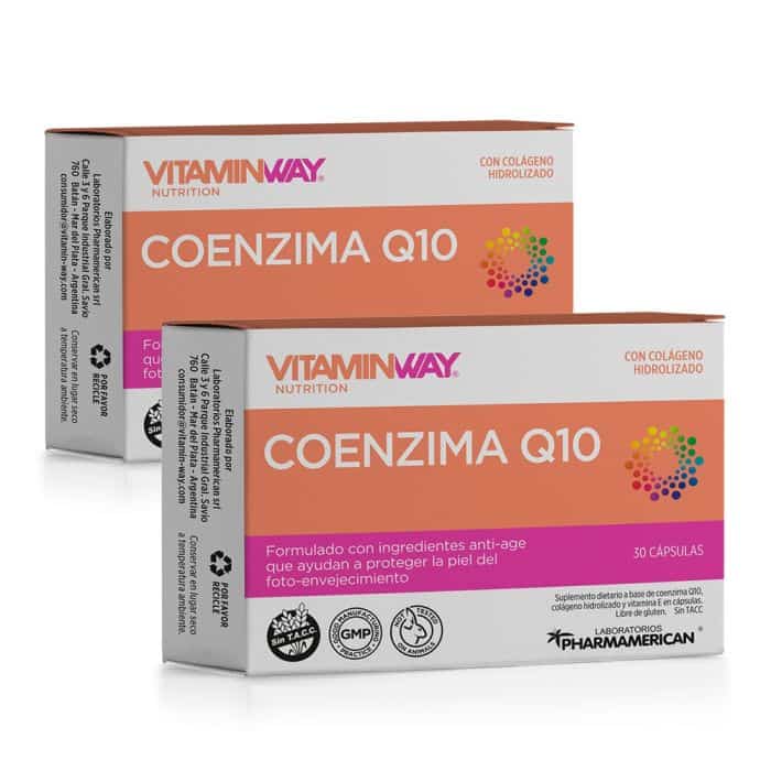 **PROMO JULIO 50%** COENZIMA Q10 ESTUCHE X30 VITAMIN WAY