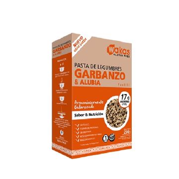 FIDEOS DE GARBANZO, ALUBIA Y CHIA X250GR WAKAS