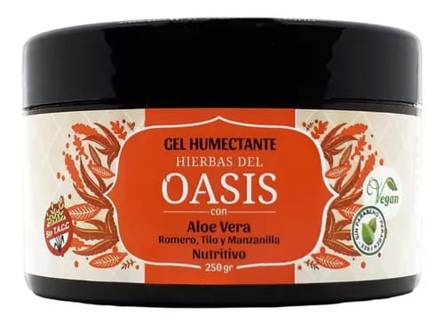 GEL HUMECTO NUTRITIVO CON ALOE VERA OASIS 250GR