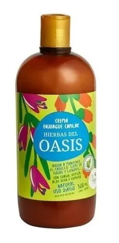 CREMA DE ENJUAGUE PARA COMBATIR Y PREVENIR LA PEDICULOSIS 520CC OASIS