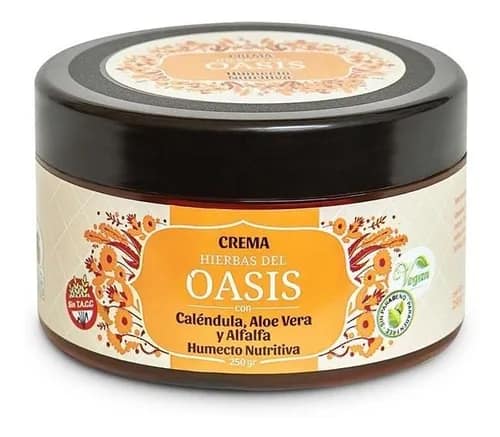 CREMA HUMECTO NUTRITIVA CON CALENDULA OASIS 250GR
