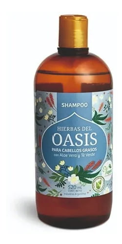 SHAMPOO PARA CABELLOS SECOS CON CALENDULA 520CC OASIS
