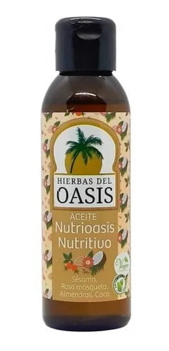 ACEITE NUTRIOASIS OASIS (Aceite de Rosa mosqueta. Almendras. Coco y Sésamo)
