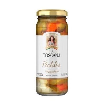 PICKLES FRASCO X330GR LA TOSCANA