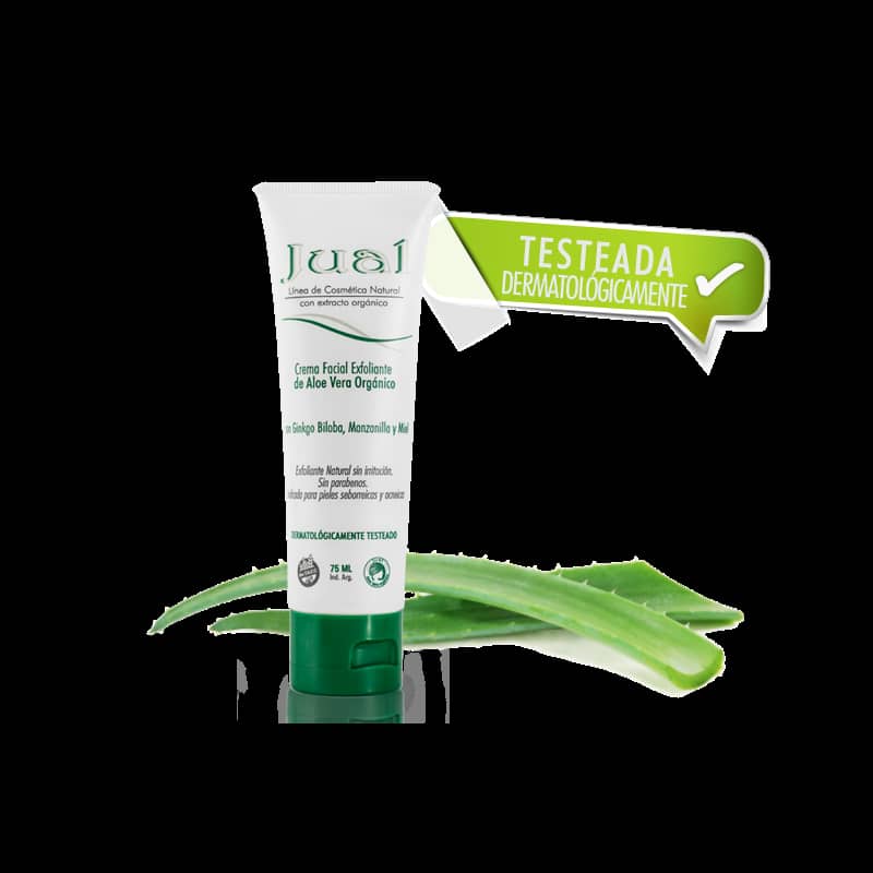 CREMA FACIAL EXFOLIANTE ALOE VERA 75ML JUAL
