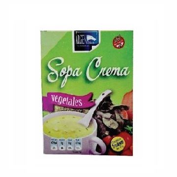 SOPA CREMA VEGETALES 5 SOBRES CON SAL ARGENDIET