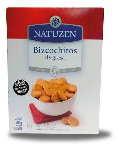 BIZCOCHITOS X200GR NATUZEN