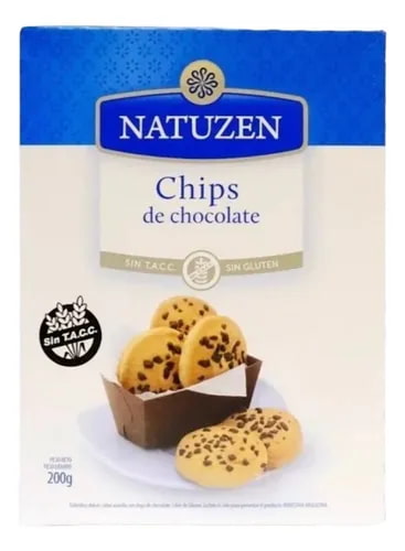 CHIPS DE CHOCOLATE X200GR NATUZEN