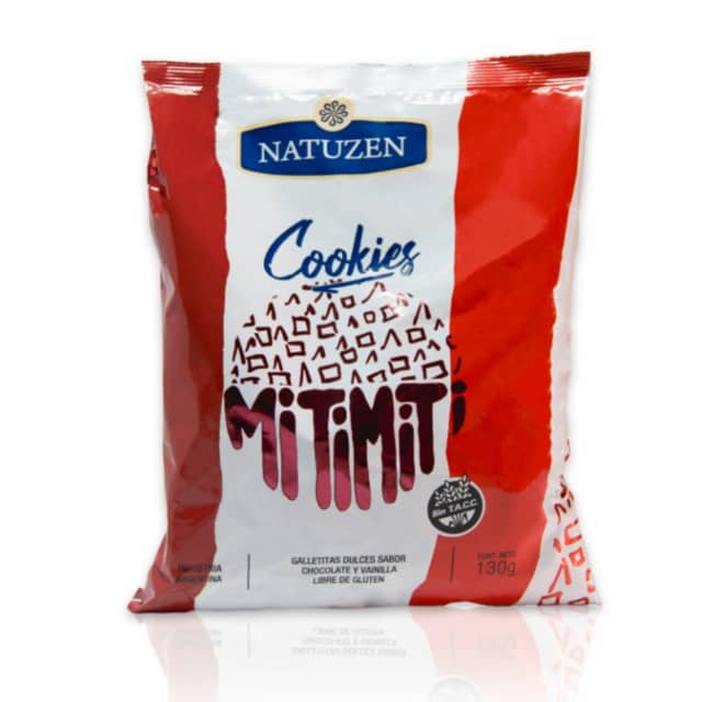 COOKIES MITI-MITI X130GR NATUZEN