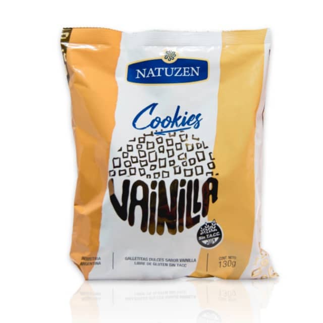 COOKIES DE VAINILLA X130GR NATUZEN
