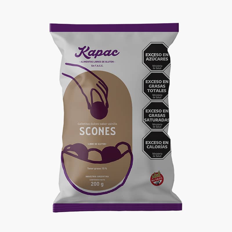 SCONES X200GR KAPAC
