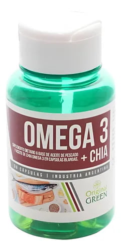 OMEGA 3 + CHIA 30 COMP ORIGINAL GREEN