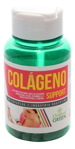 COLLAGEN SUPPORT X 30 CAPSULAS ORIGINAL GREEN
