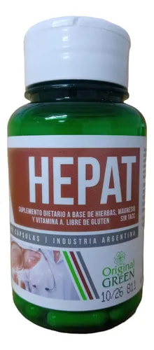 HEPAT (LIMPIEZA DE HIGADO) X 60 ORG GREEN