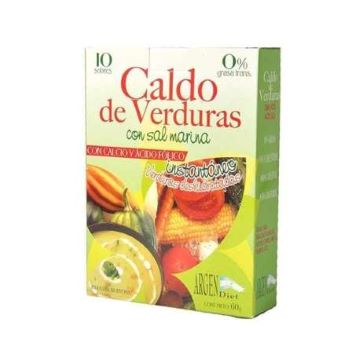 CALDO DE VERDURAS C/ SAL X10 SOBRES ARGENDIET