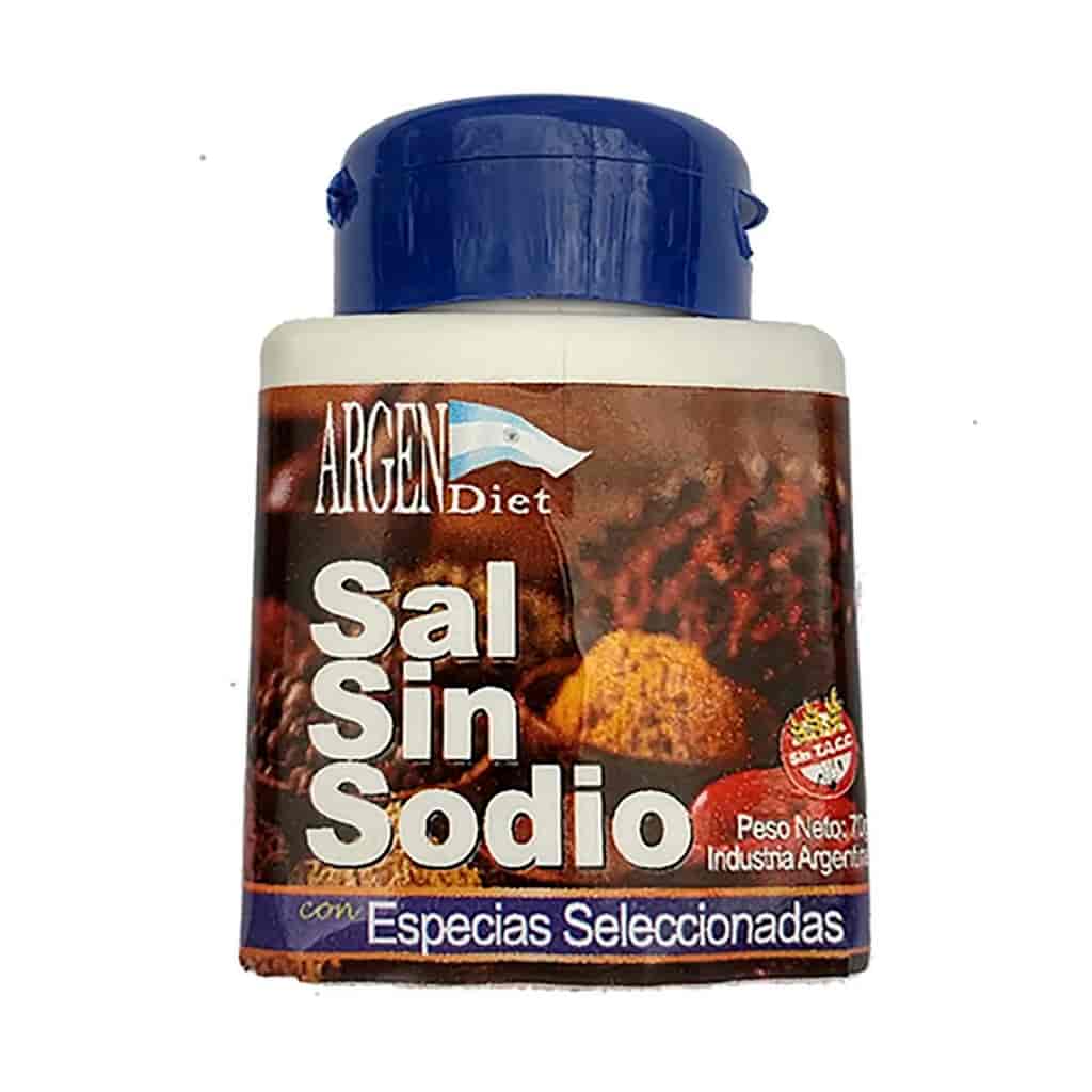 SAL SIN SODIO ESPECIES SELECCIONADAS X70G  ARGENDIET