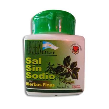 SAL SIN SODIO HIERBAS FINAS X70G  ARGENDIET