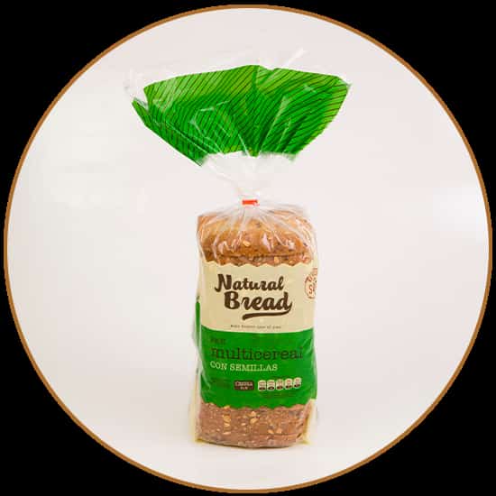 PAN MULTICEREAL C/SEMILLA X520G NATURAL BREAD