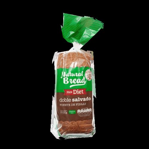PAN DOBLE SALVADO X 480G NATURAL BREAD