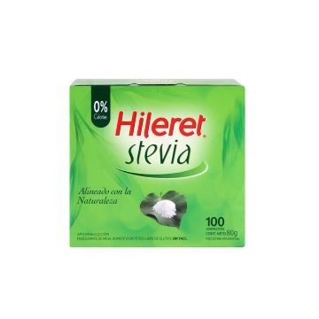 HILERET STEVIA X100 SOBRES