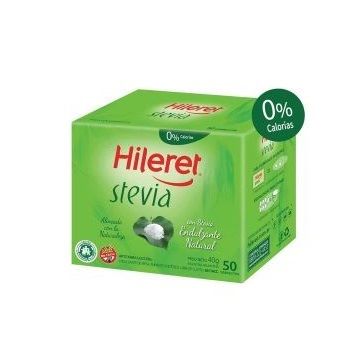 HILERET STEVIA X 50 SOBRES