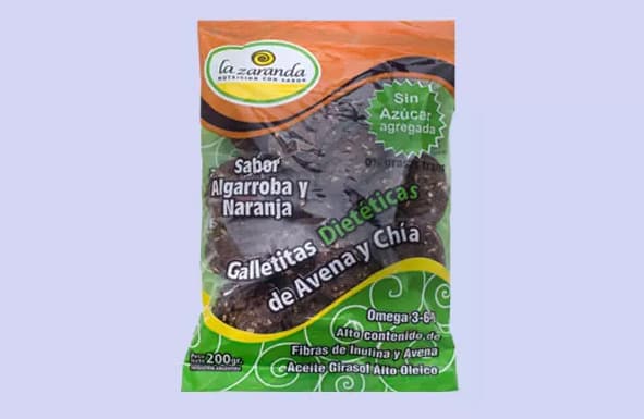GALLETAS DIET S/AZÚCAR SABOR NARANJA LA ZARANDA