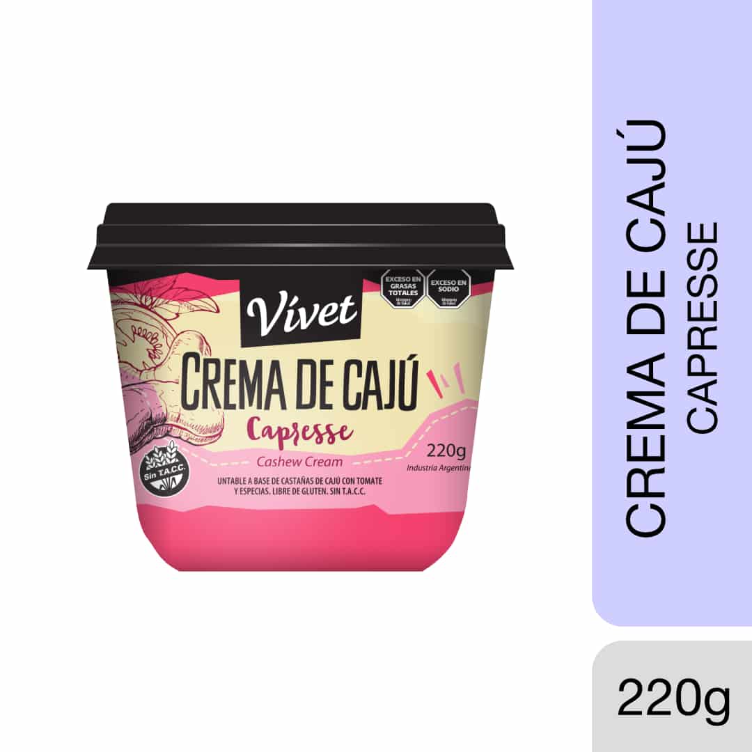 CREMA DE CAJU CAPRESSE X220GR VIVET