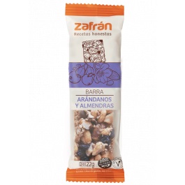 BARRA ARANDANOS Y ALMENDRAS X12 ZAFRAN