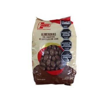 ALMENDRAS CON CHOCOLATE LECHE X KG ARGENFRUT