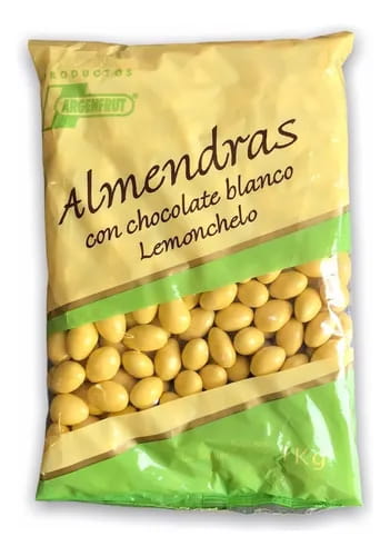 ALMENDRAS LEMONCHELO Y CHOCO BLANCO ARGENFRUT