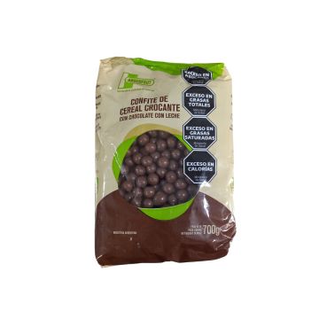 CEREAL CONFITE CON CHOCOLATE LECHE X700GR ARGENFRUT