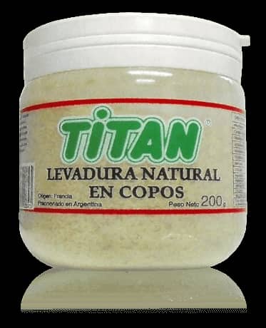 LEVADURA EN COPOS X200G TITAN