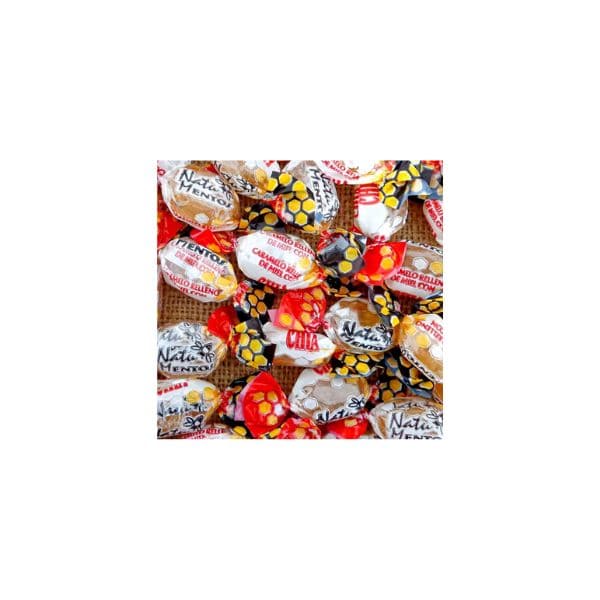 CARAMELOS RELLENOS DE MIEL Y CHIA X1KG NATUMENTOS