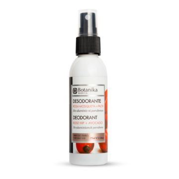 DESODORANTE SPRAY ROSA MOSQ. Y PALTA BOTANIKA