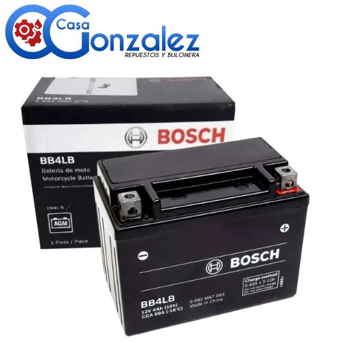 BOSCH BATERIAS DE MOTO MOTO - 12V - CCA 60