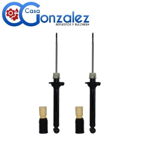 KIT X2 AMORTIGUADORES TRASERO - CON PLATO / FUELLE Y REBOTE FORD ESCORT