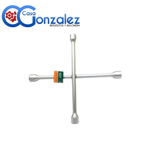 LLAVE CRUZ CROMADA