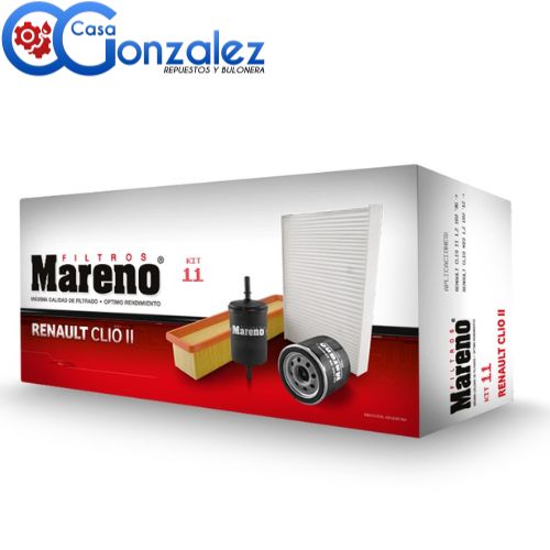 KIT11-MARENO KIT RENAULT 1.2 16V. CLIO II MR314 - ML307 - MCI201 - MH407