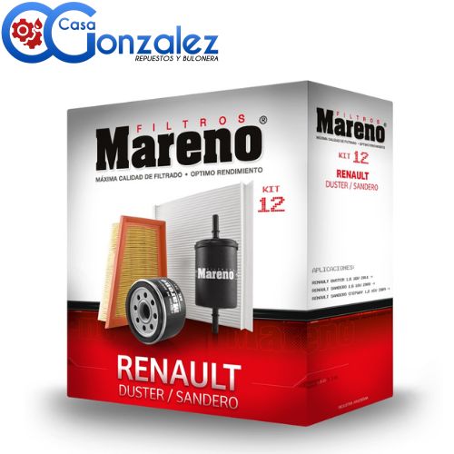 KIT12-MARENO KIT RENAULT 1.6 16V. DUSTER / SANDERO MR263 - ML241 - MCI201 -