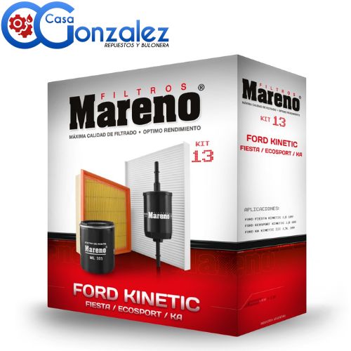 KIT13-MARENO KIT FORD 1.6 16V. SIGMA FIESTA / ECOSPORT KINETIC MR371 - ML30