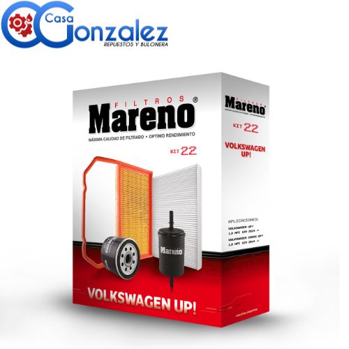 KIT22-MARENO KIT VOLKSWAGEN UP 1,0 MR400, MH518, ML340, MCI201