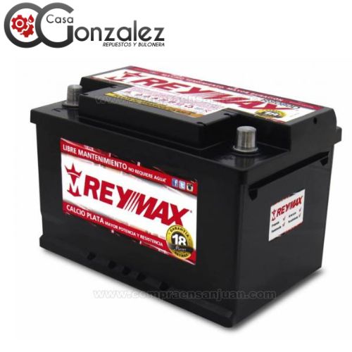 BATERIAS REYMAX CALCIO PLATA 12V - 80 - DERECHA - 275X175X175