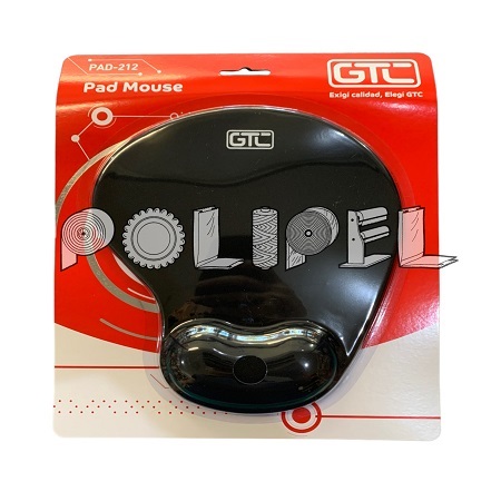 Pad Mouse Ergonómico negro GTC -212