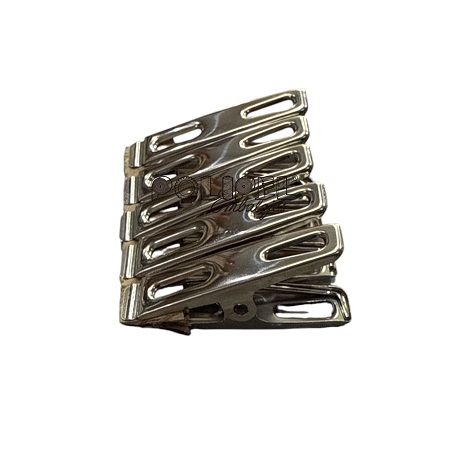 Broches p/ropa Acero inox paq*5 unid