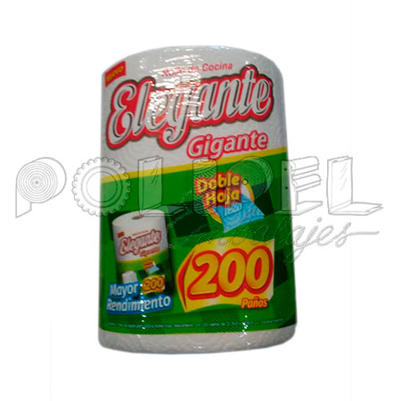 ROLLO toalla p/cocina Elegante Gigante x200p_